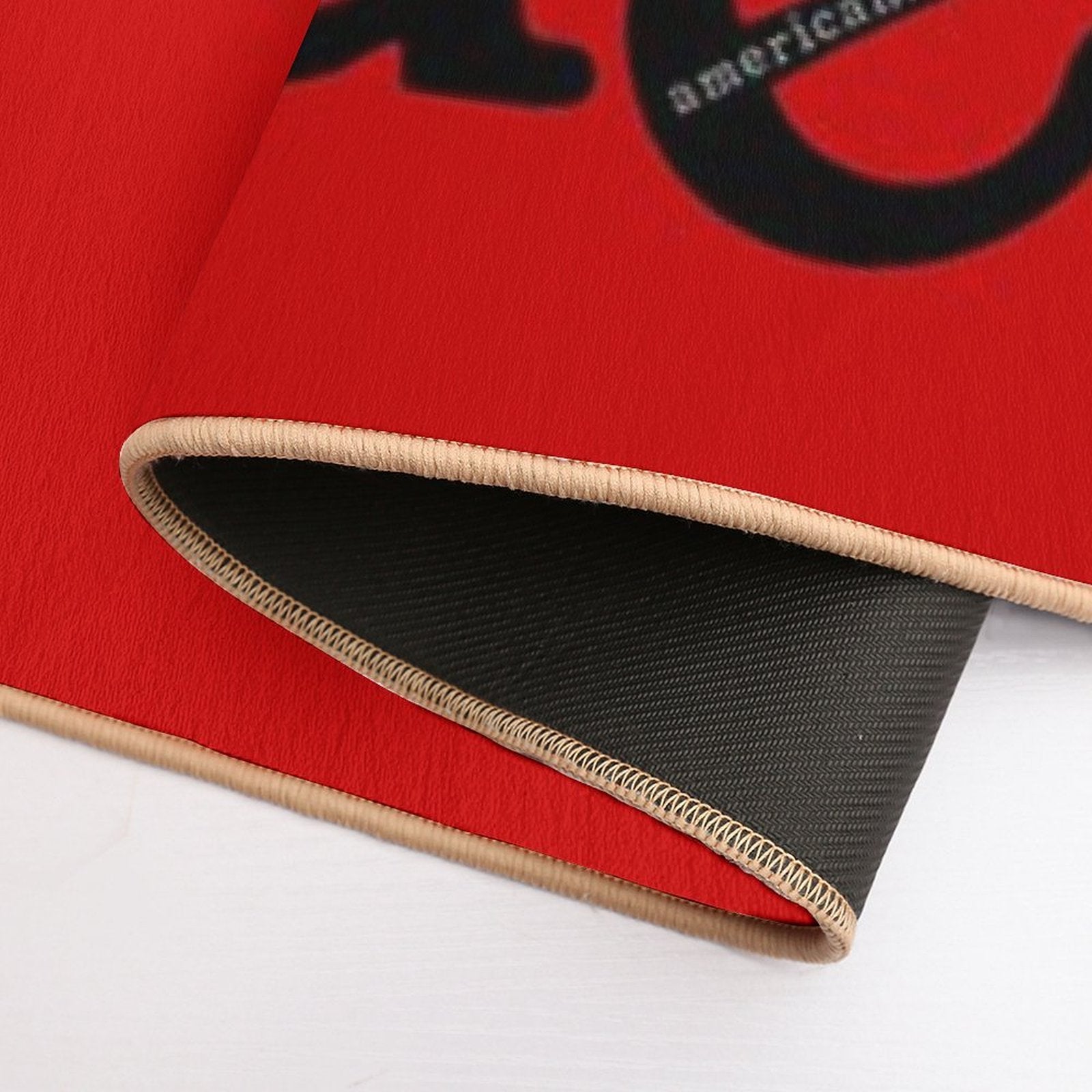 Red. White. And RUde™ (for Bight Products)  Multi-Purpose Bath Mat