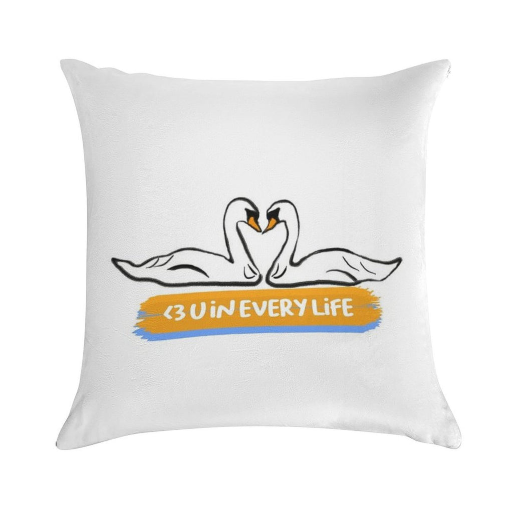 3 U in Every Life Soft Home Decor Throw Pillow