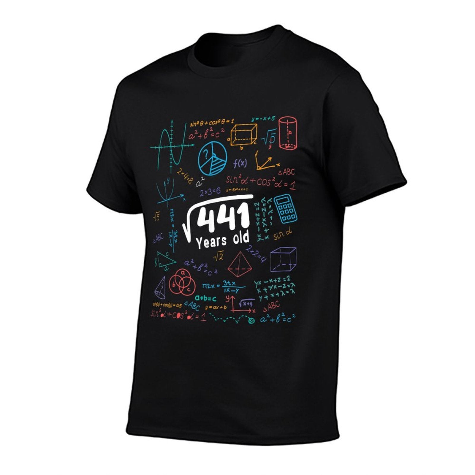 21 Year Old Men Women 21st Birthday Gift Square Root Of 441  Durable T-Shirt