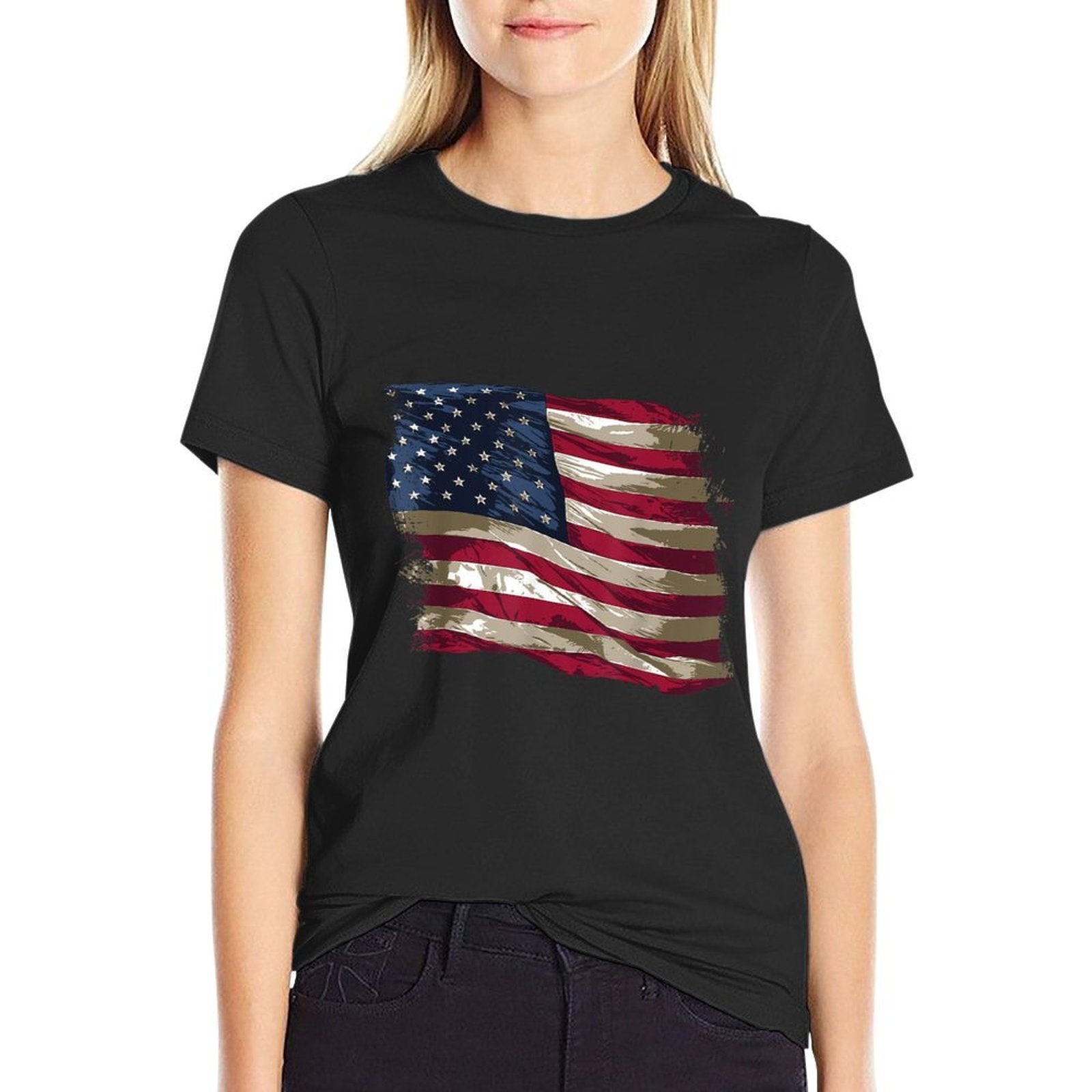 American Distressed  Classic T-Shirt