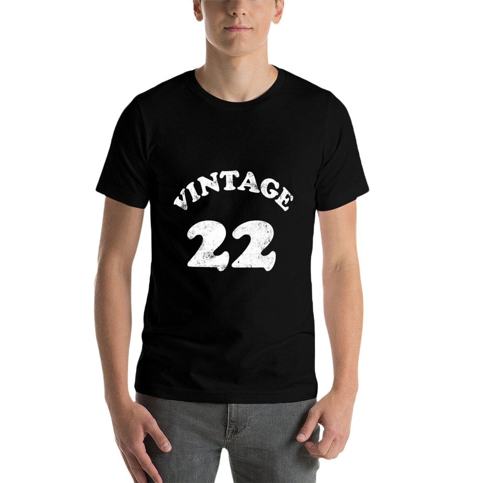 22nd Birthday Vintage 22 Year Old  Moisture-wicking T-Shirt