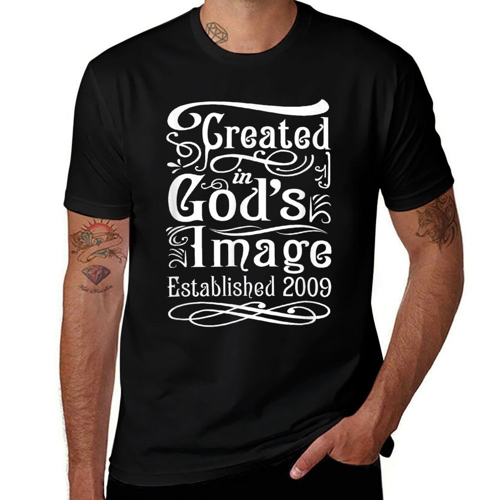 16 Year Old Christian Jesus And God 2009 16th Birthday  Heathered Texture T-Shirt