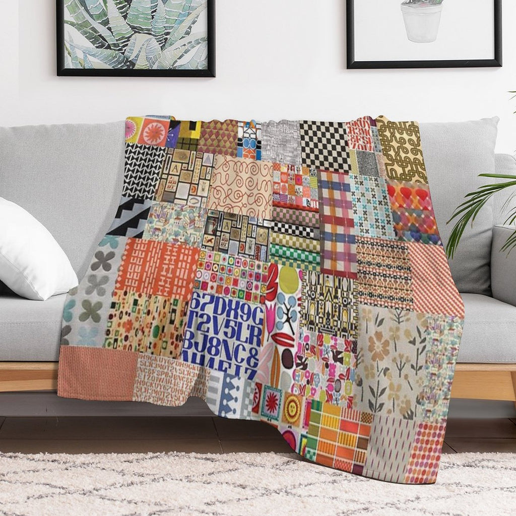 Alexander Girard Wrinkle-free Throw Blanket