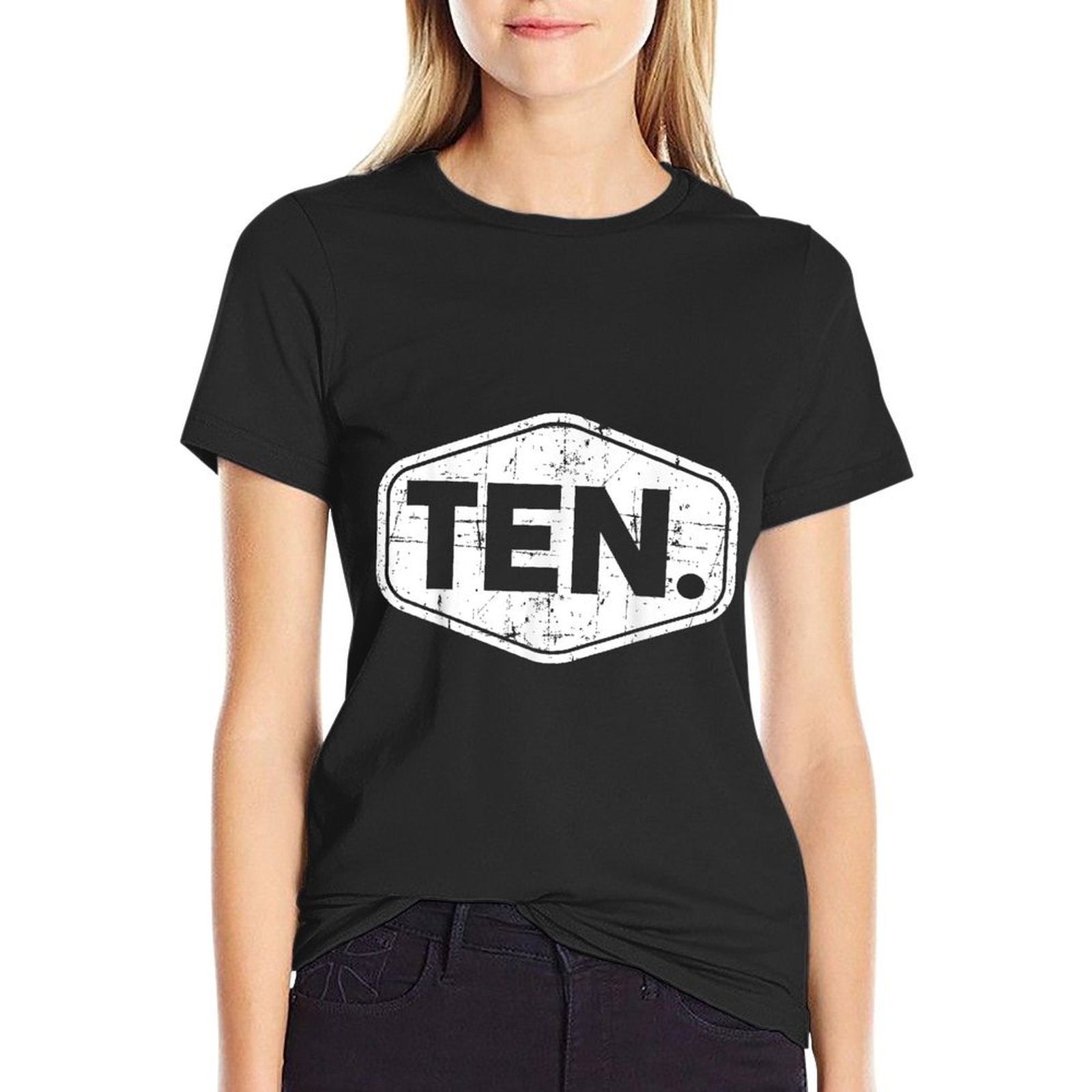 10th Birthday of Boy Or Girl, 10 Years Old, Ten  Durable T-Shirt