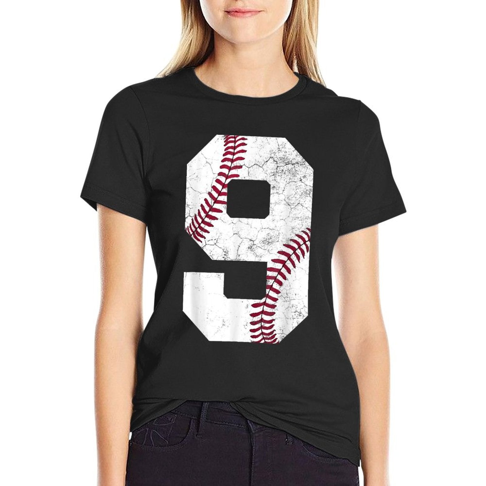 9th Birthday 2016 Baseball Boys Kids Nine 9 Ninth Gift  Summer-ready Fabric T-Shirt