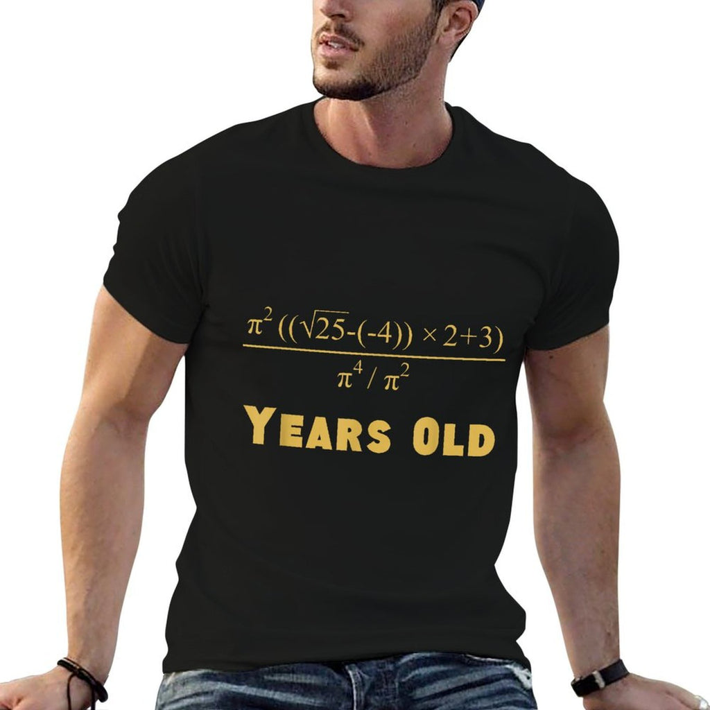 21 Years Old Algebra Equation Funny 21st Birthday Math  Classic T-Shirt