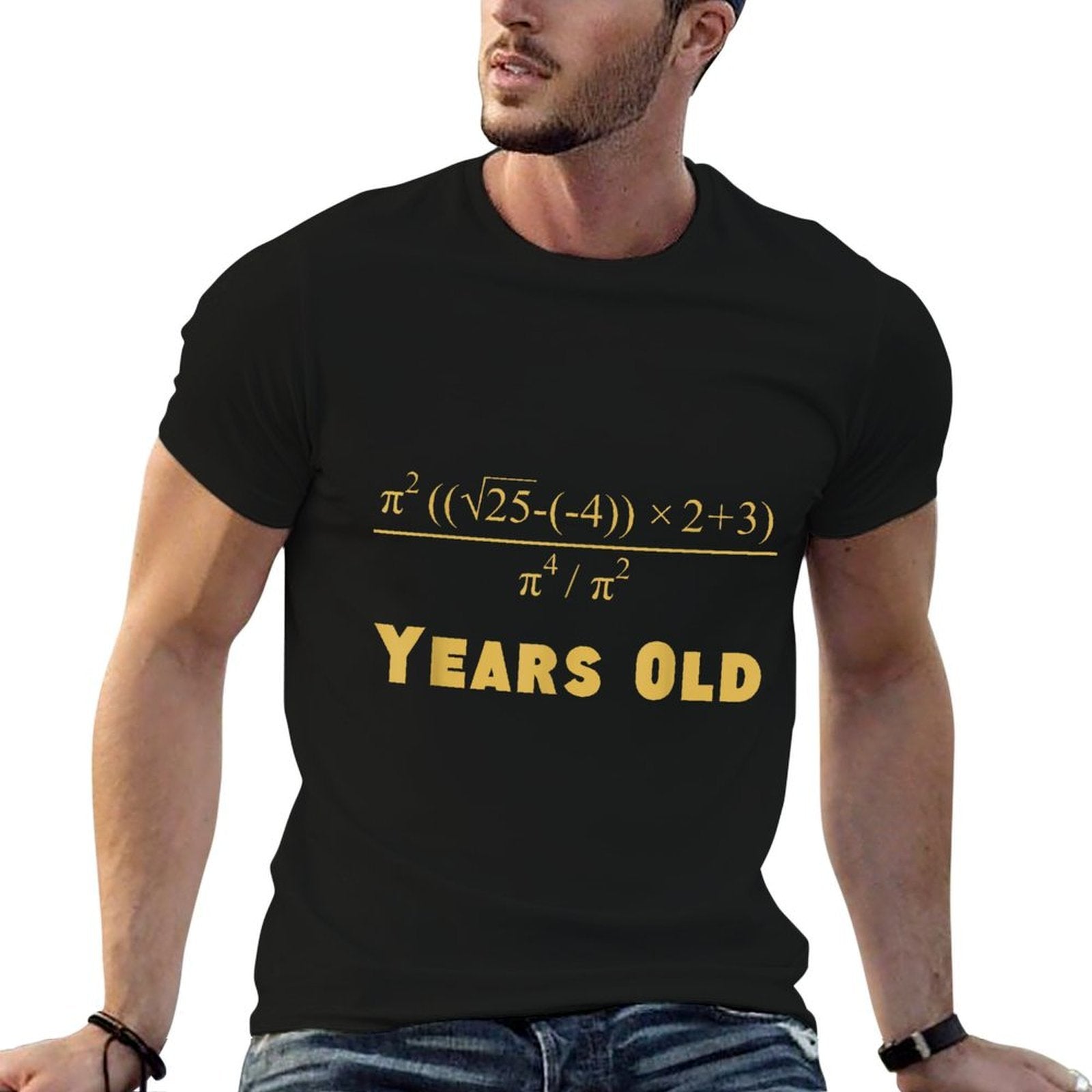 21 Years Old Algebra Equation Funny 21st Birthday Math  Classic T-Shirt