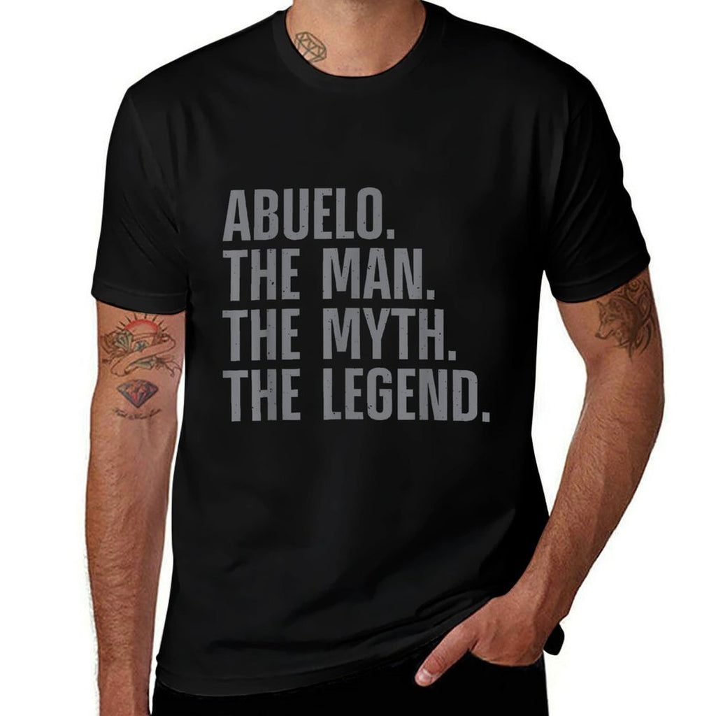 Abuelo Design For Grandpa Grandfather From Grandkids Abuelo  Breathable T-Shirt