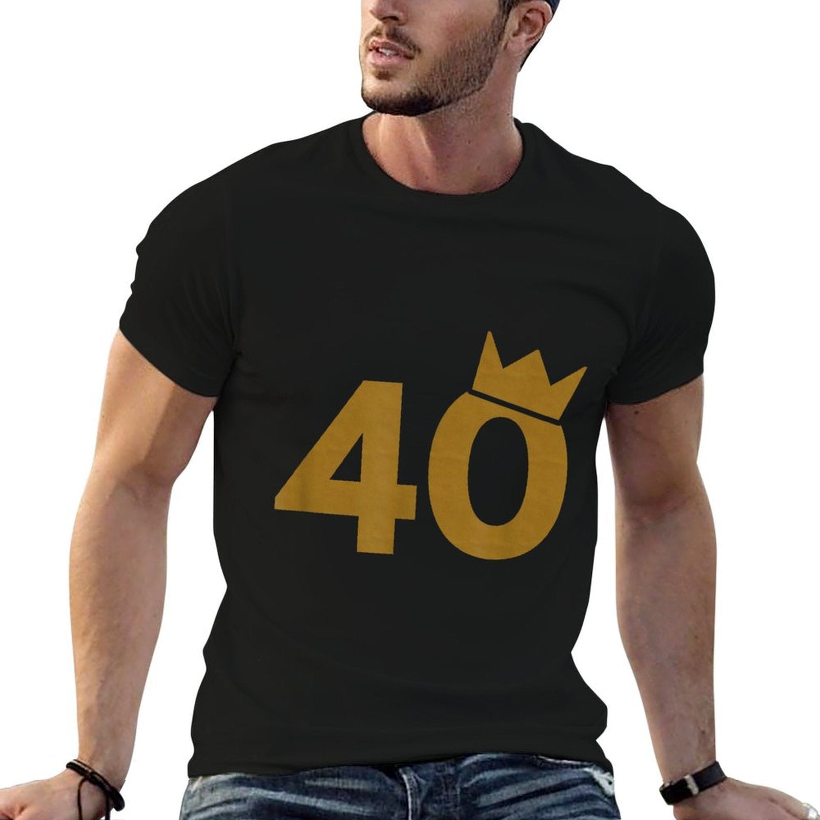 40 Gold Crown - 40th Birthday for Men And Women  Classic T-Shirt