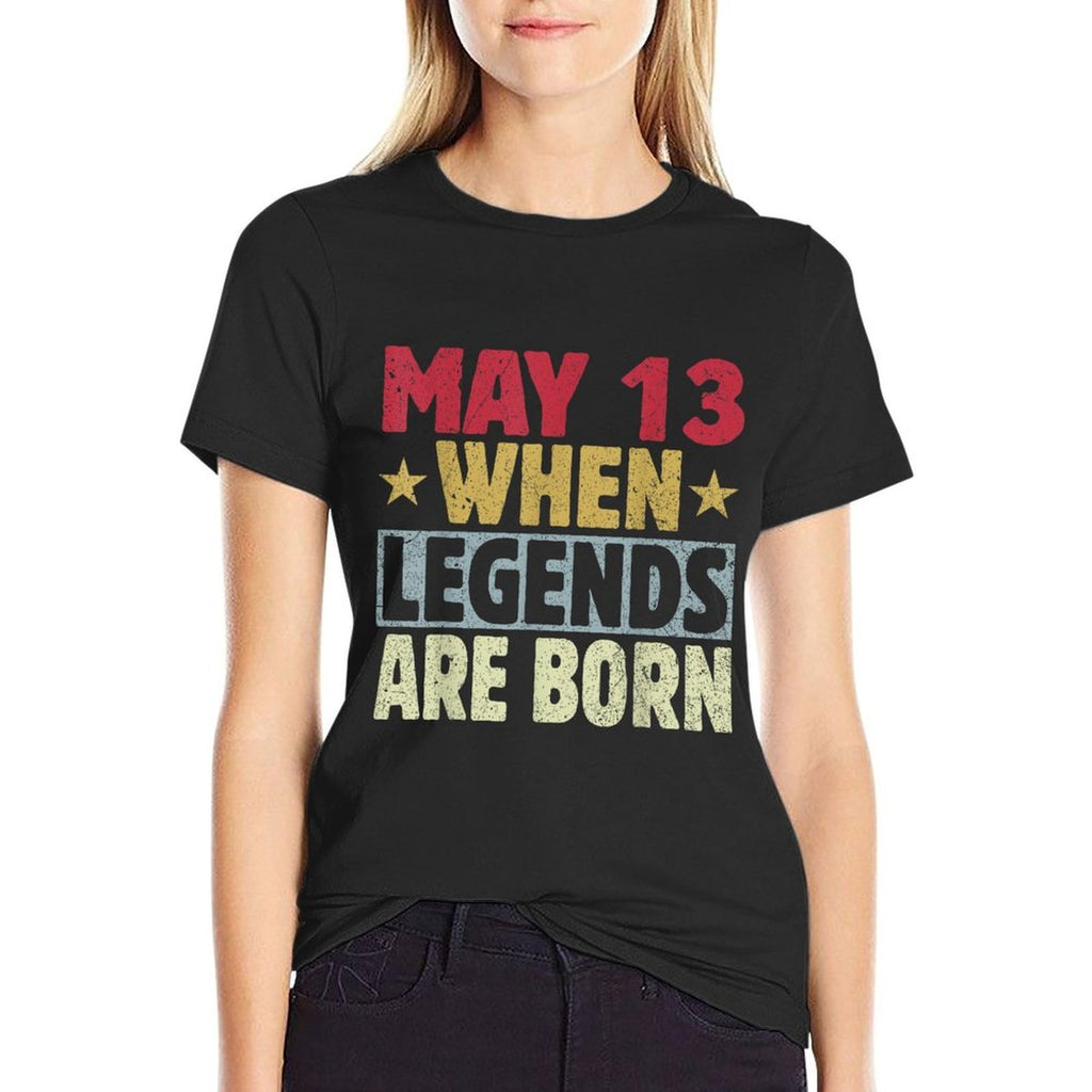 2024 13th Of May Birthday - May 13 Birthday  Fade-proof Color T-Shirt