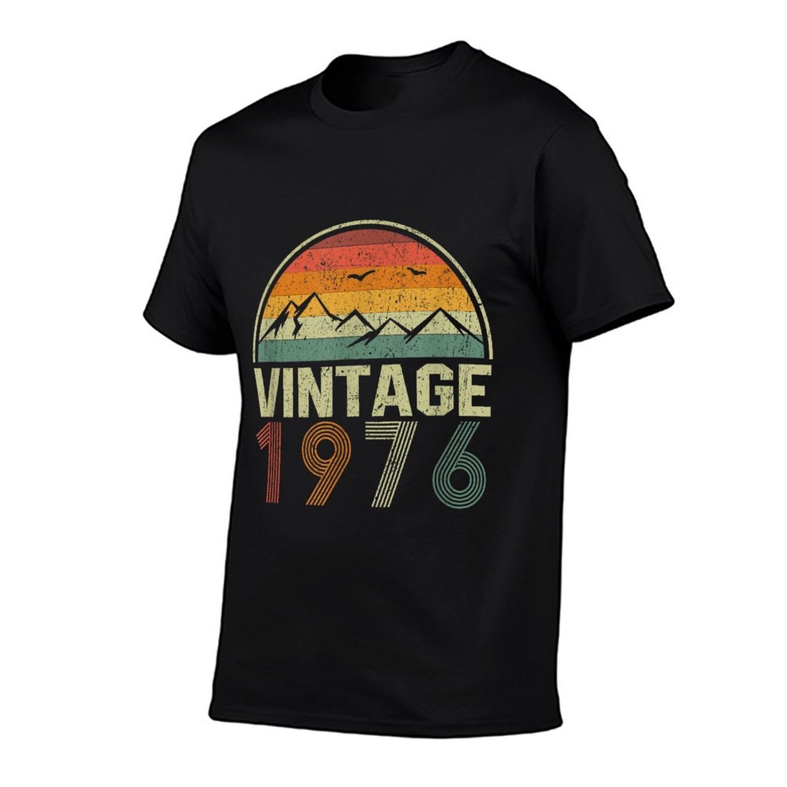 49th Birthday Gift Idea Vintage 1976  Polyester Blend T-Shirt