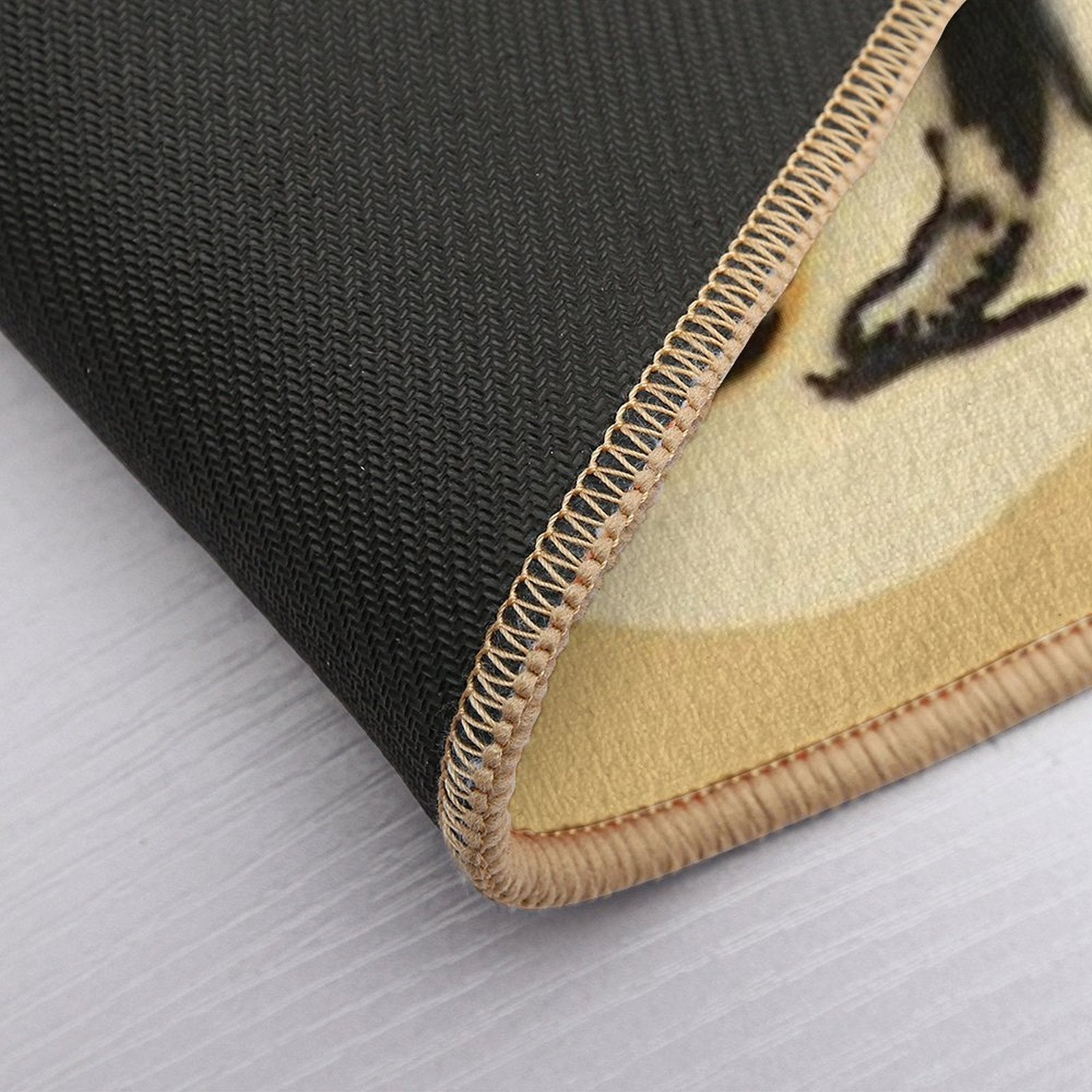 A Beagle Sniffs The Ground  Eco-Friendly Bath Mat