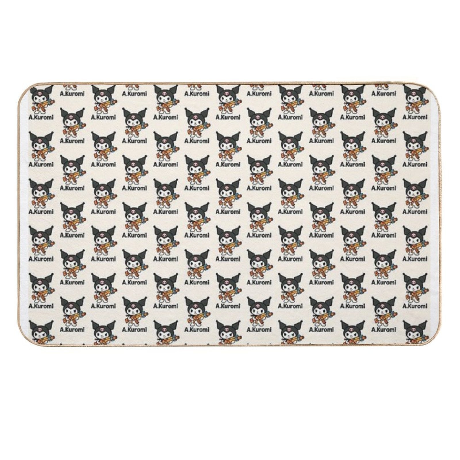 A.Kuromi  Pet-Safe Bath Mat