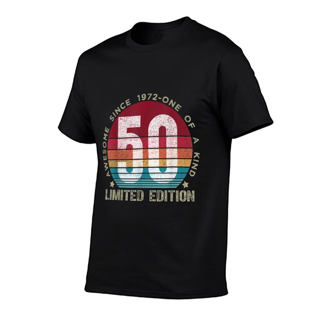 50 Year Old Vintage 1972 Retro Limited Edition 50th Birthday  Eco-friendly Material T-Shirt