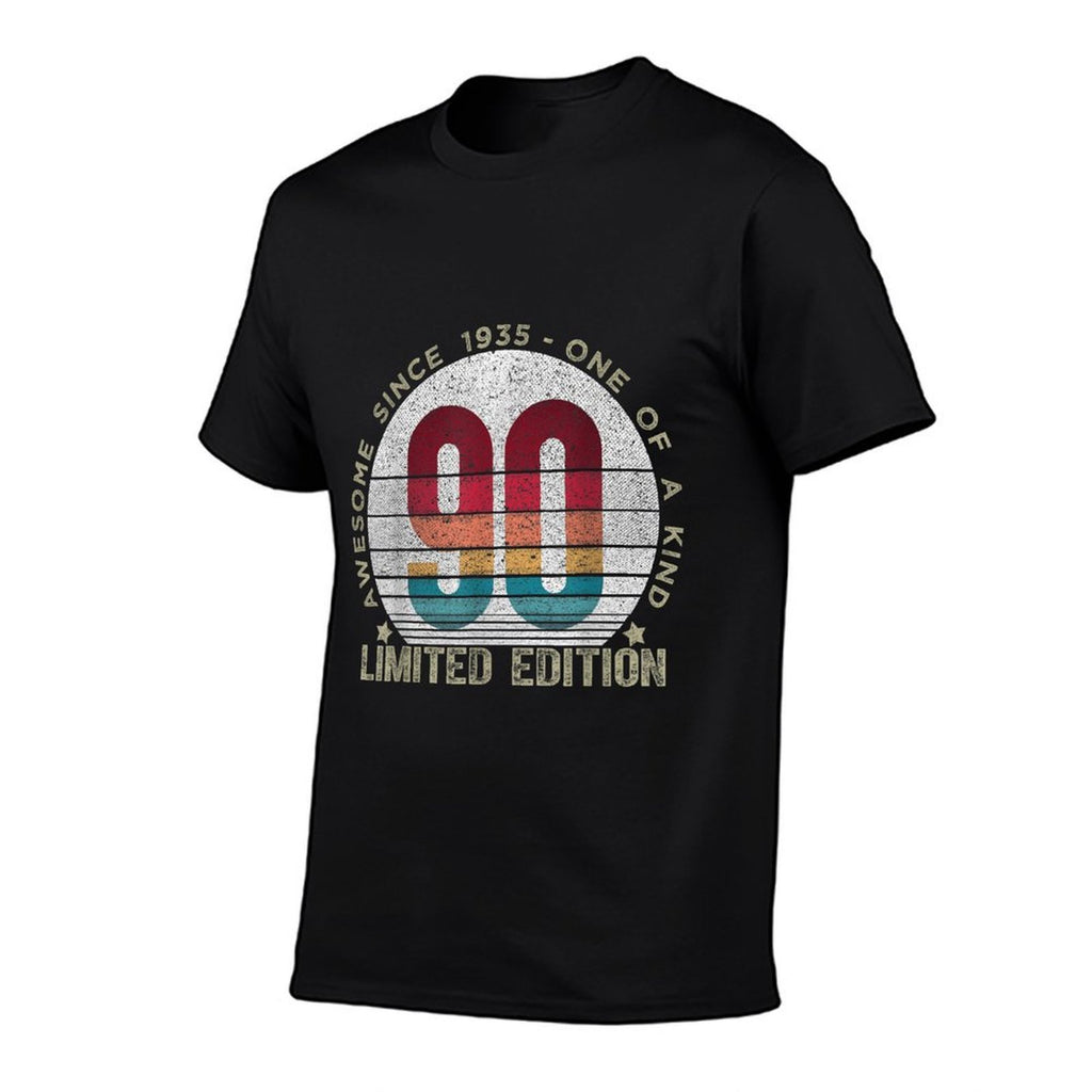 90 Year Old Gifts Vintage 1935 Limited Edition 90th Birthday  Polyester Blend T-Shirt