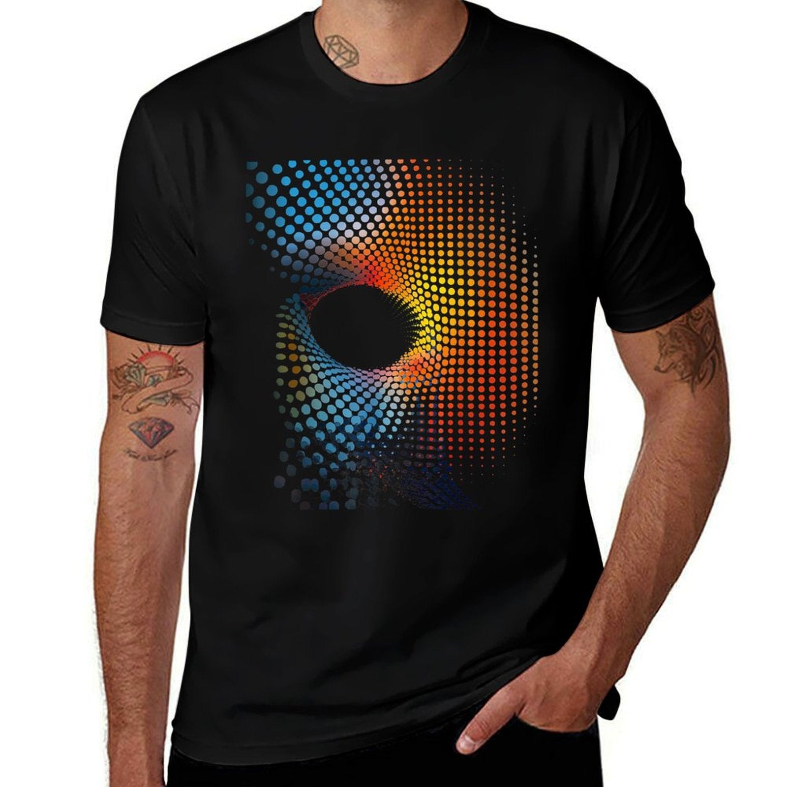 Abstract Geometric  Versatile T-Shirt