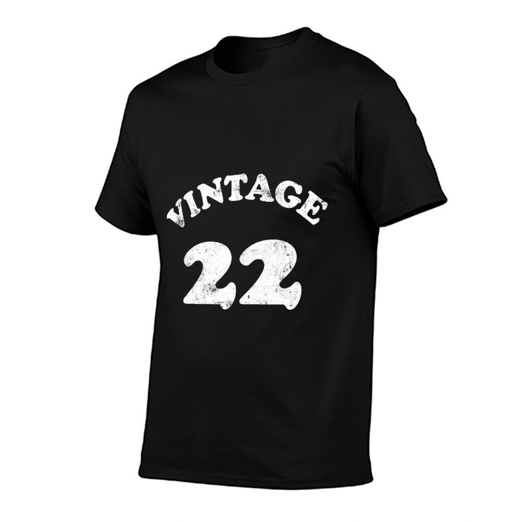 22nd Birthday Vintage 22 Year Old  Moisture-wicking T-Shirt