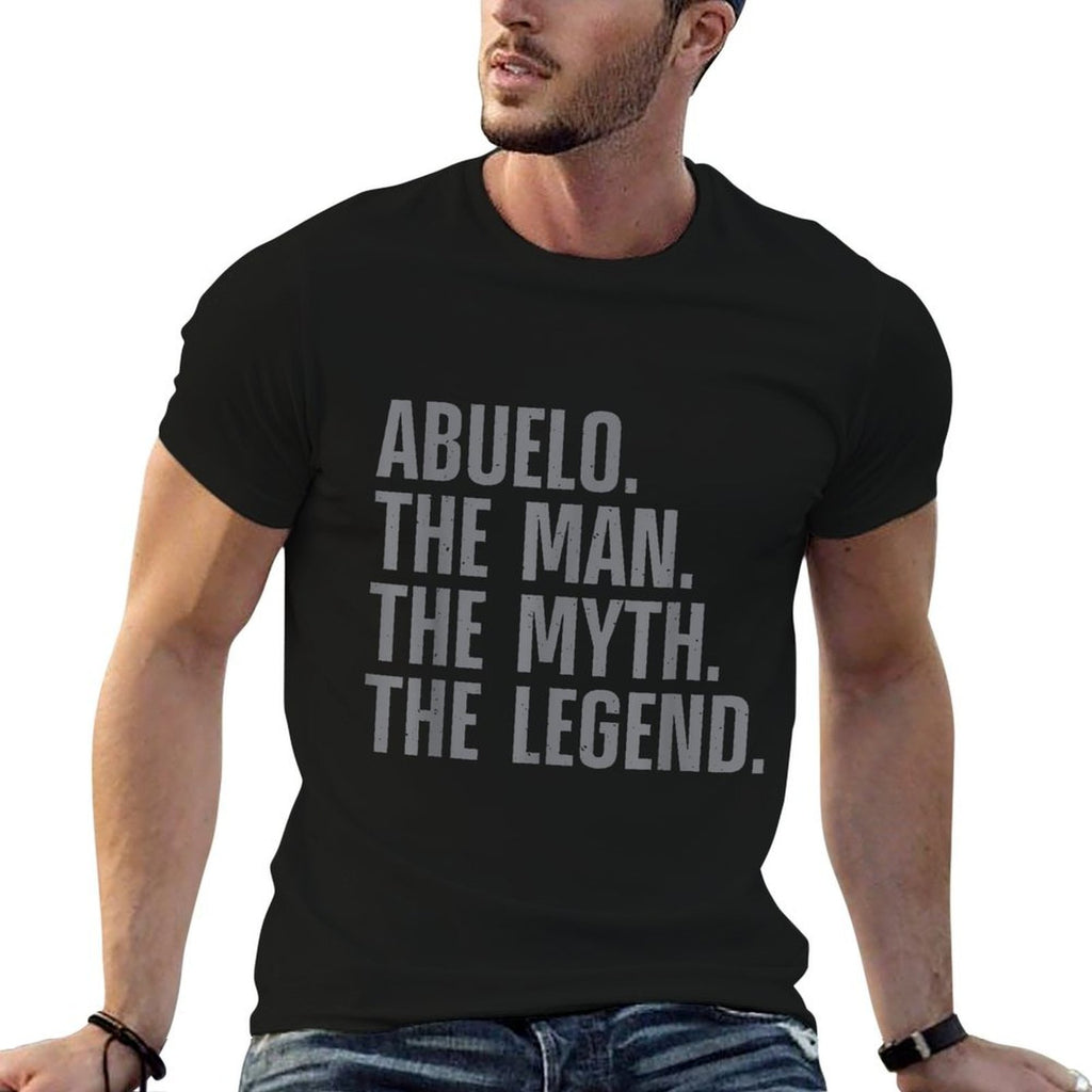 Abuelo Design For Grandpa Grandfather From Grandkids Abuelo  Breathable T-Shirt