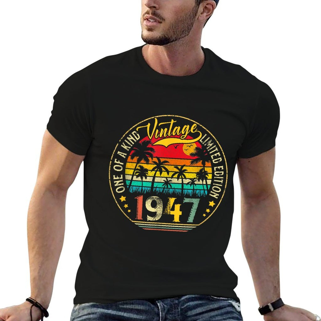 78 Year Old Retro Vintage 1947 Limited Edition  Lightweight T-Shirt