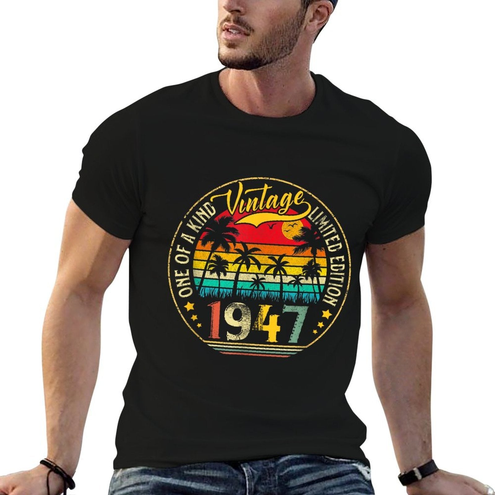 78 Year Old Retro Vintage 1947 Limited Edition  Lightweight T-Shirt