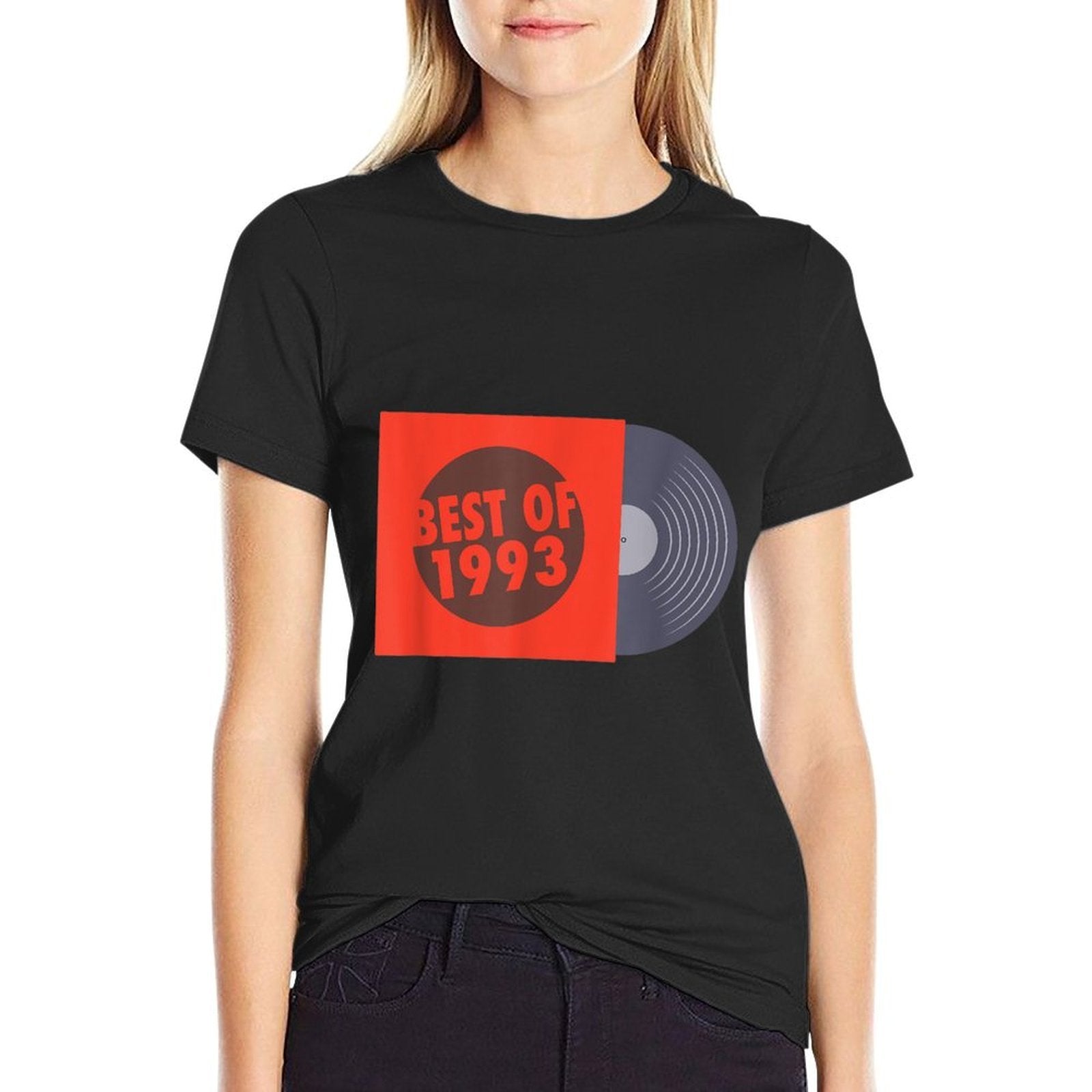 1993 Best Of Vinyl Record Disk 28th Birthday Vintage 1993  Classic T-Shirt