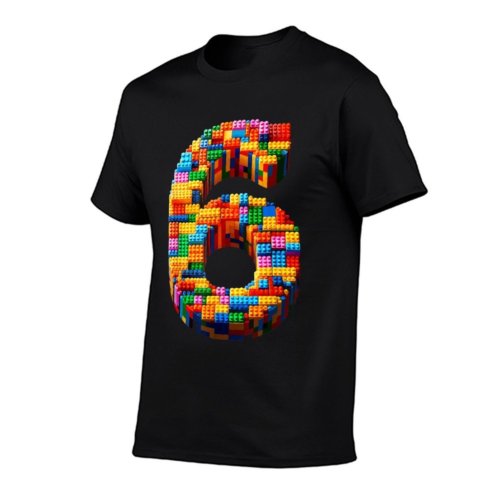 6 Year Old Blocks Building Master Builder 6th Birthday Boy  Odor-resistant T-Shirt