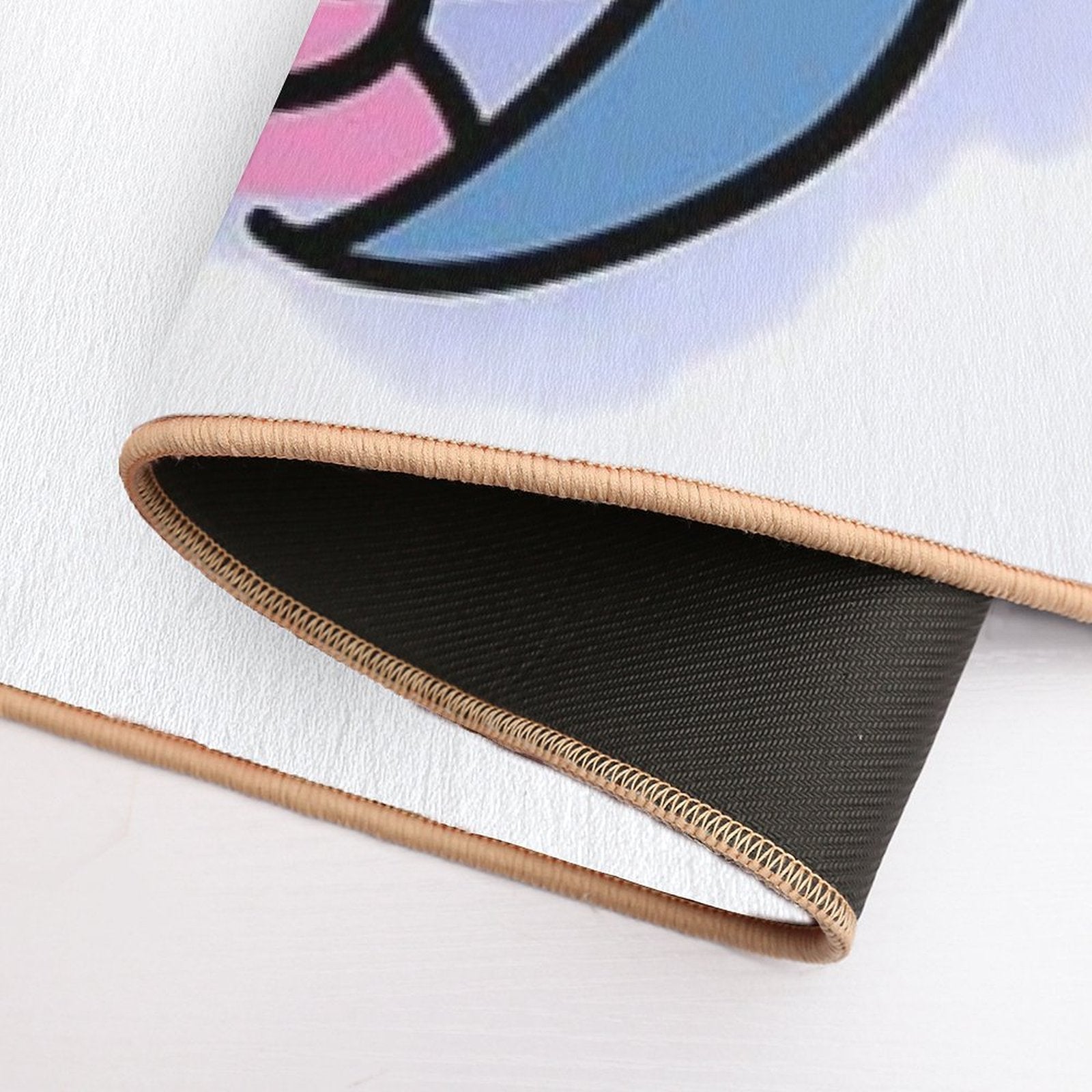 Anime Girl Blue  Rapid-Drying Bath Mat