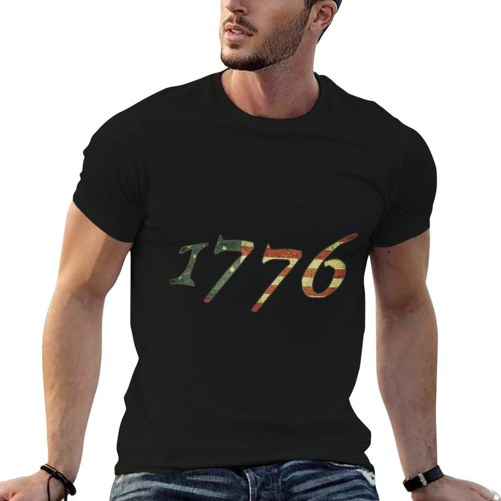 1776 Declaration of Independence US  Moisture-wicking T-Shirt
