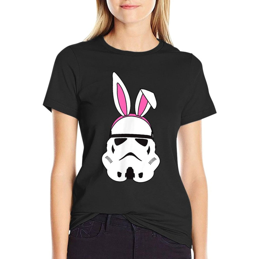 Amazon Essentials Star Wars Stormtrooper Spring Easter Bunny Ears  Wrinkle-resistant T-Shirt