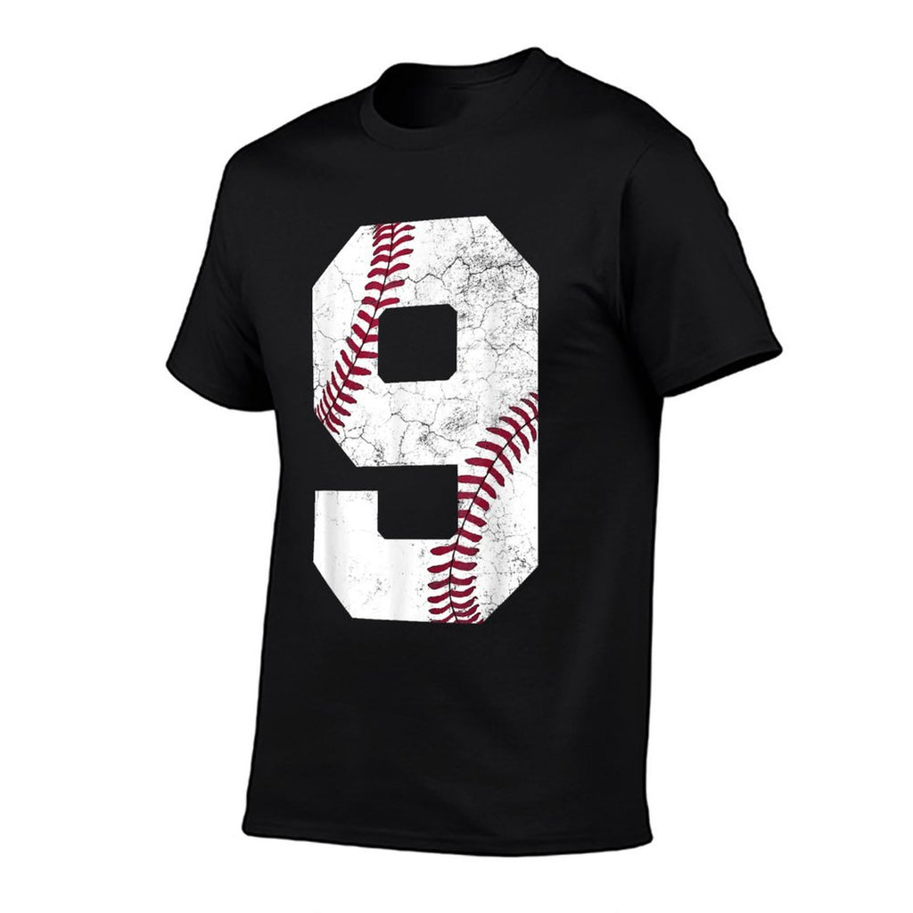9th Birthday 2016 Baseball Boys Kids Nine 9 Ninth Gift  Summer-ready Fabric T-Shirt
