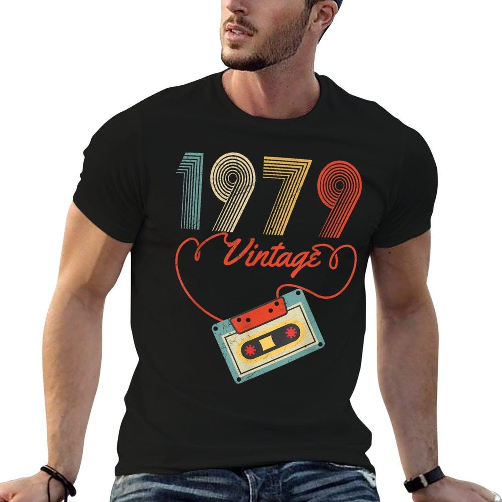 40th Birthday Gift Vintage 1979 for Men And Woman  Durable T-Shirt