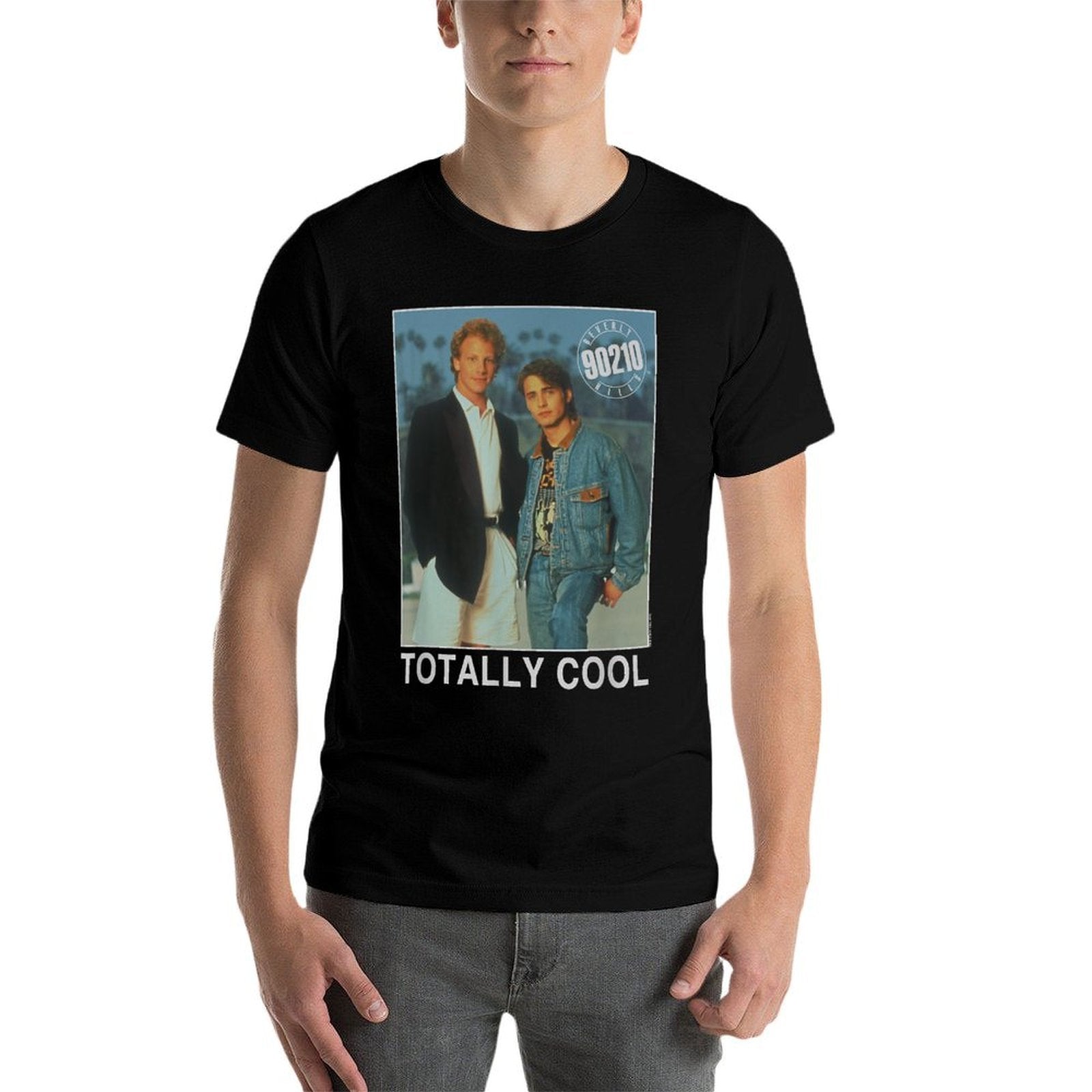 90210 Totally Cool  Oversized Silhouette T-Shirt