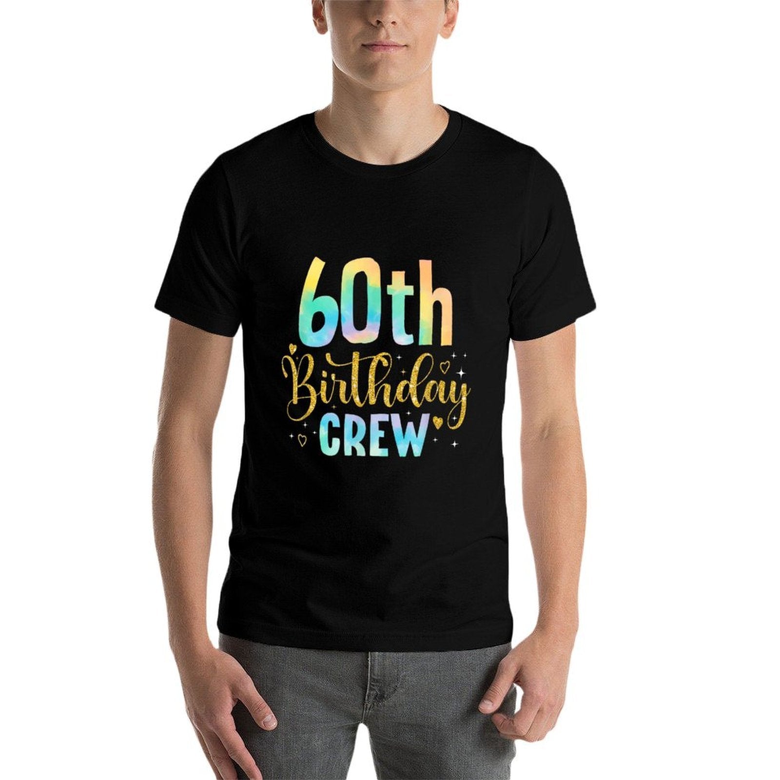 60 Years Old Birthday Party Group Family 60th Birthday Crew  Quick-drying T-Shirt