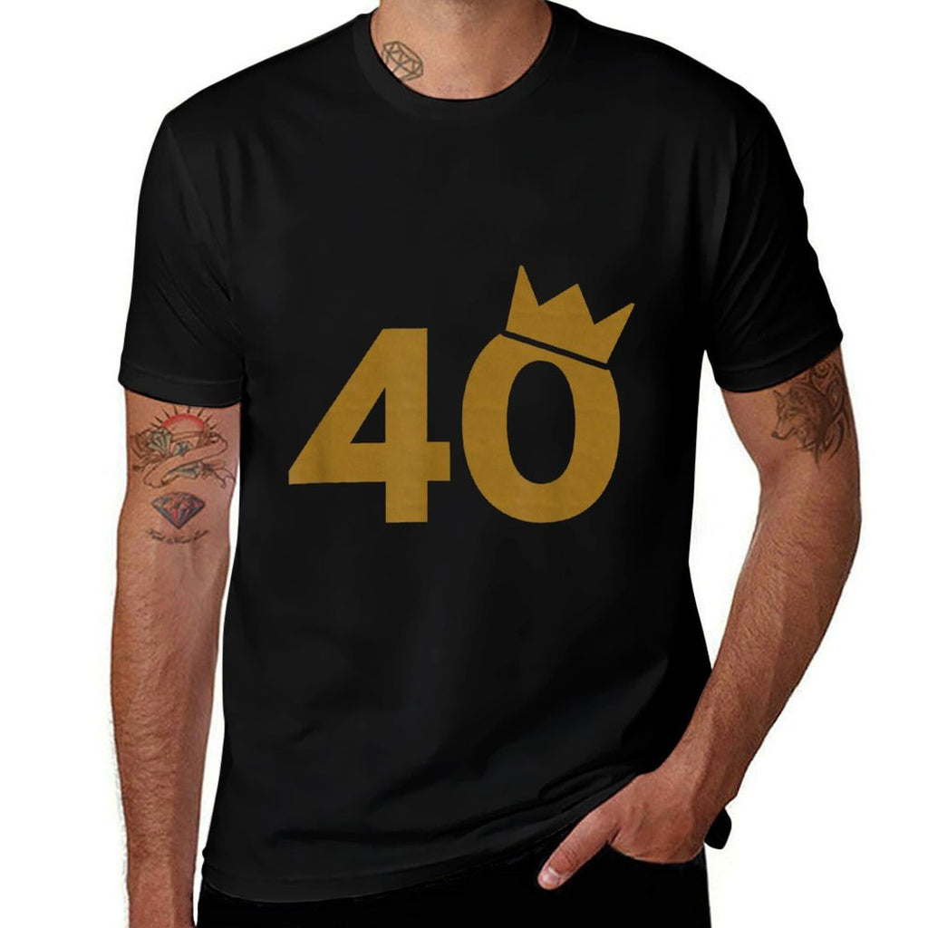 40 Gold Crown - 40th Birthday for Men And Women  Classic T-Shirt