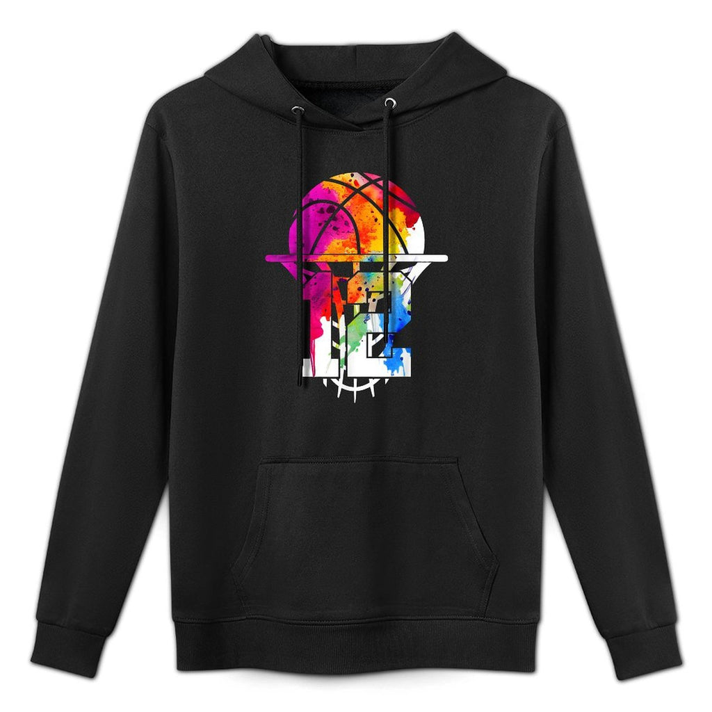 12 YEARS BASKETBALL 12TH BIRTHDAY Breathable Fabric Hoodie
