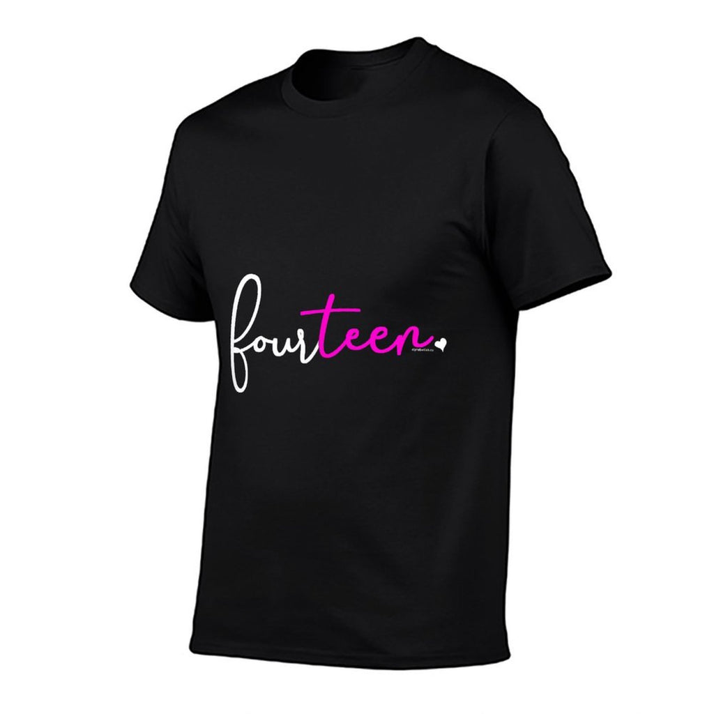 14th Birthday Gifts Fornage Girls Fourteen T Pink  Moisture-wicking T-Shirt