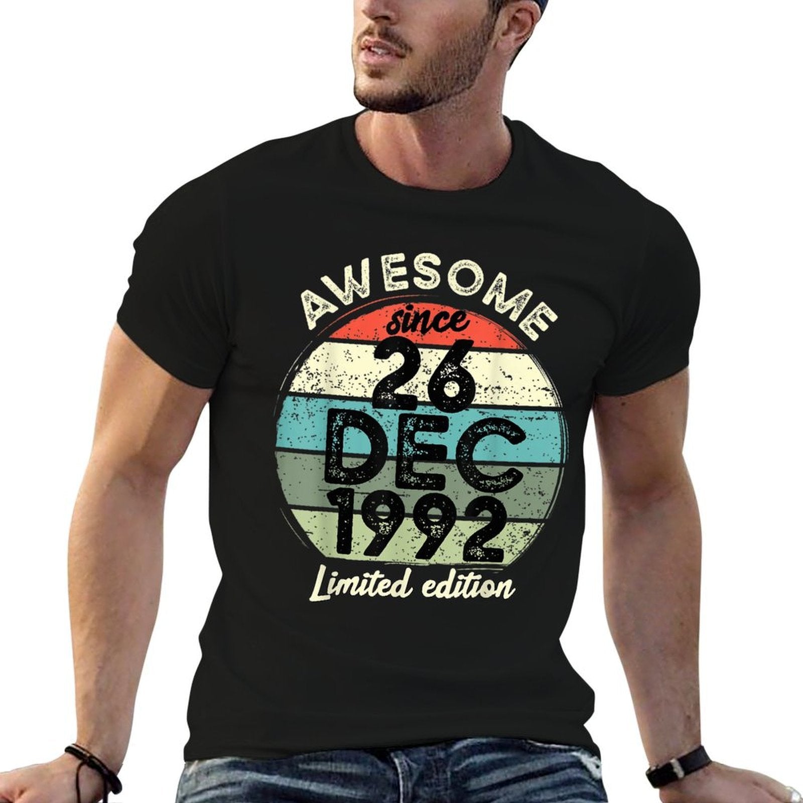 30 Year Old Birthday 26 December 1992 30th Birthday Comfortable T-Shirt