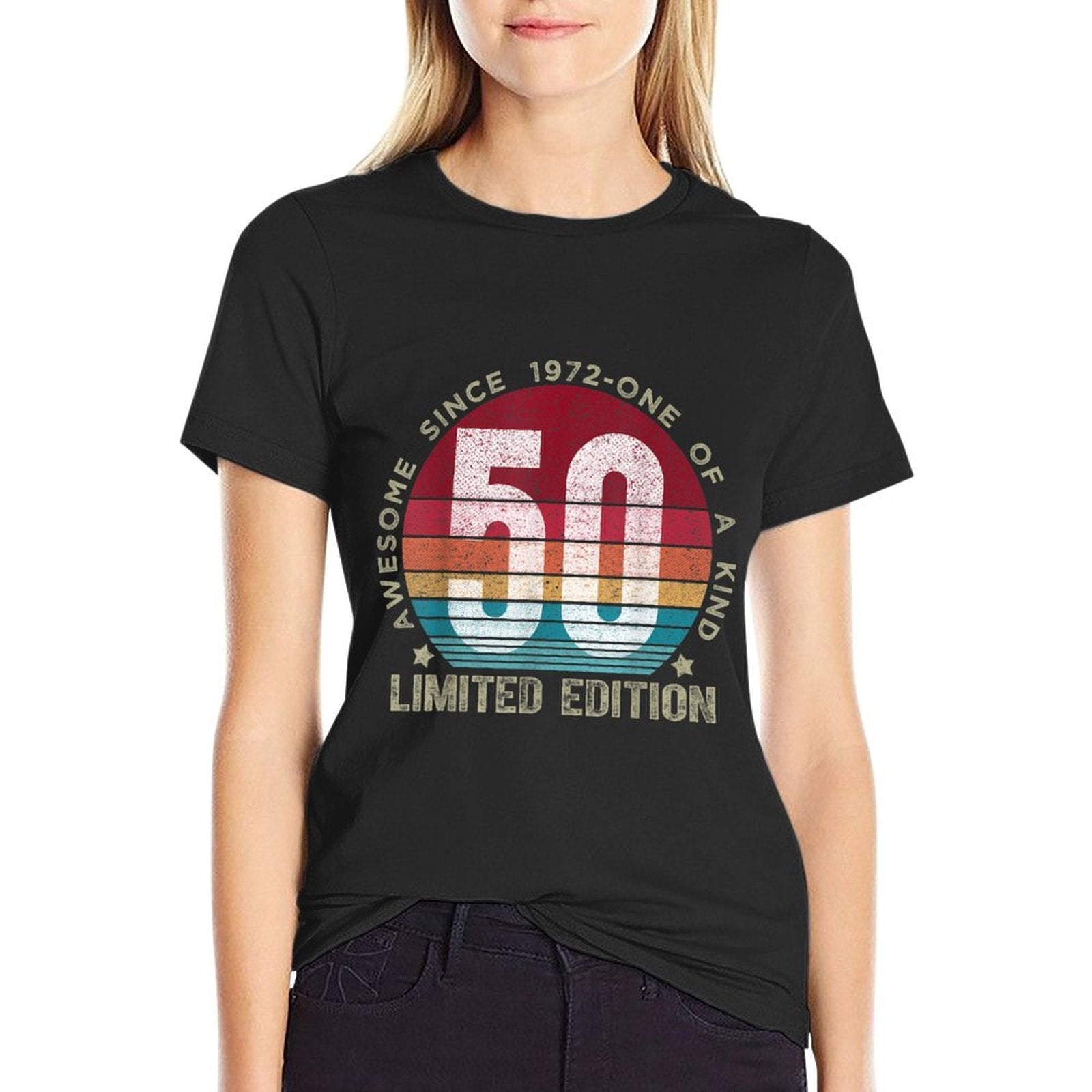 50 Year Old Vintage 1972 Retro Limited Edition 50th Birthday  Eco-friendly Material T-Shirt
