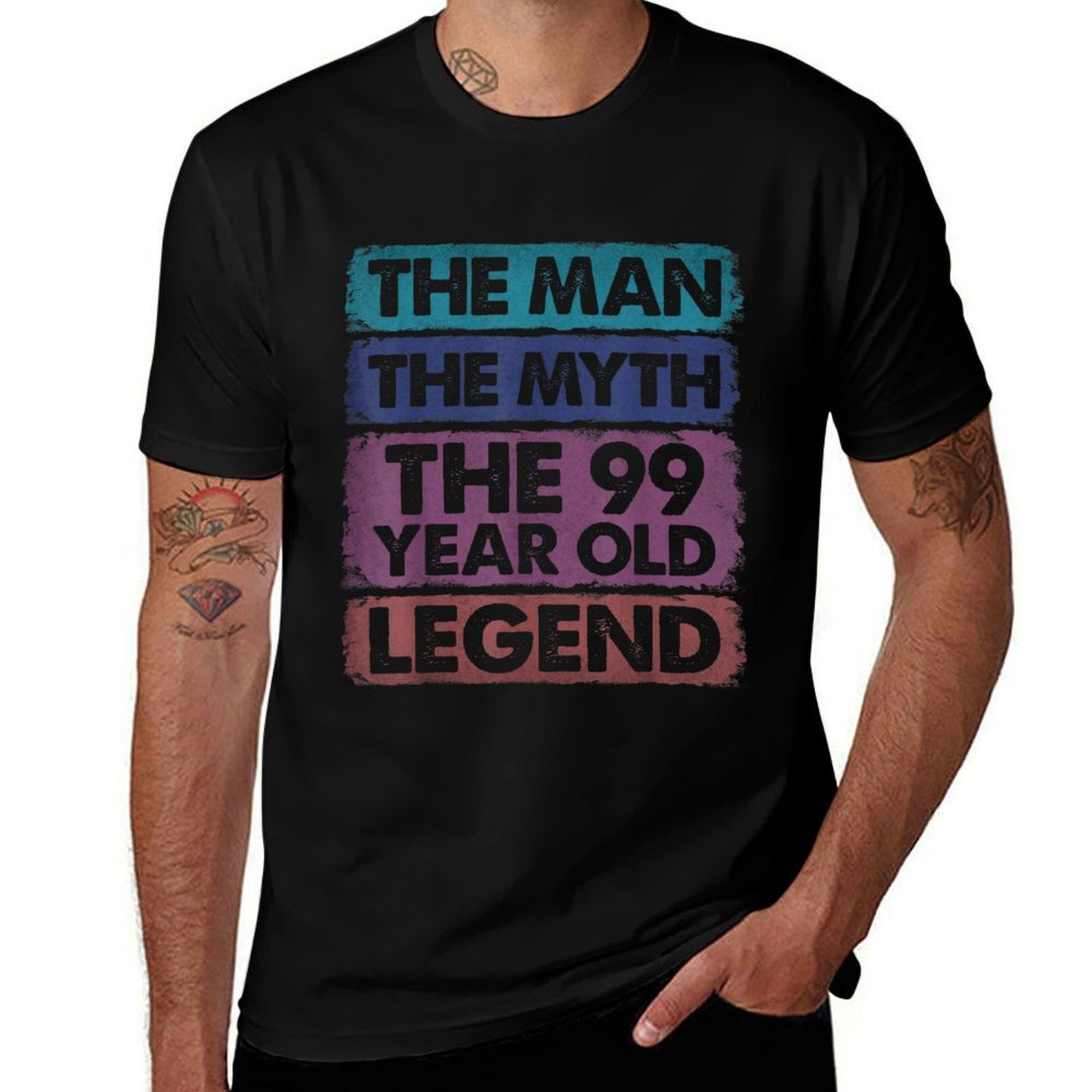 99th Birthday 99 Year Old Gifts Legend Limited Edition  Vintage-inspired T-Shirt