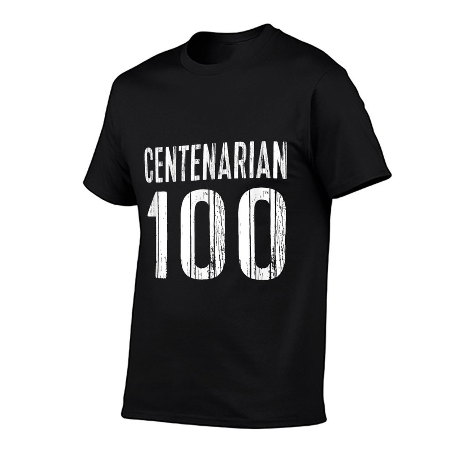 100th Birthday - 100 Years Old Centenarian  Fade-proof Color T-Shirt