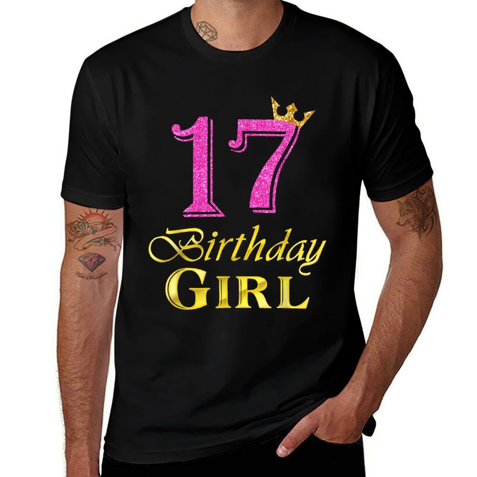 17th Birthday Girl Princess 17 Years Old 17th Birthday  Soft T-Shirt