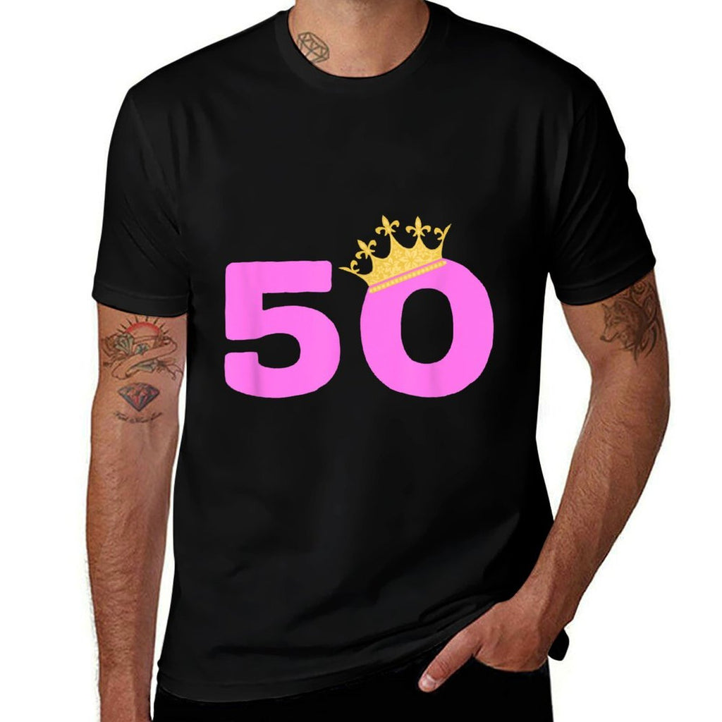 50th Birthday Queen  Relaxed-fit T-Shirt