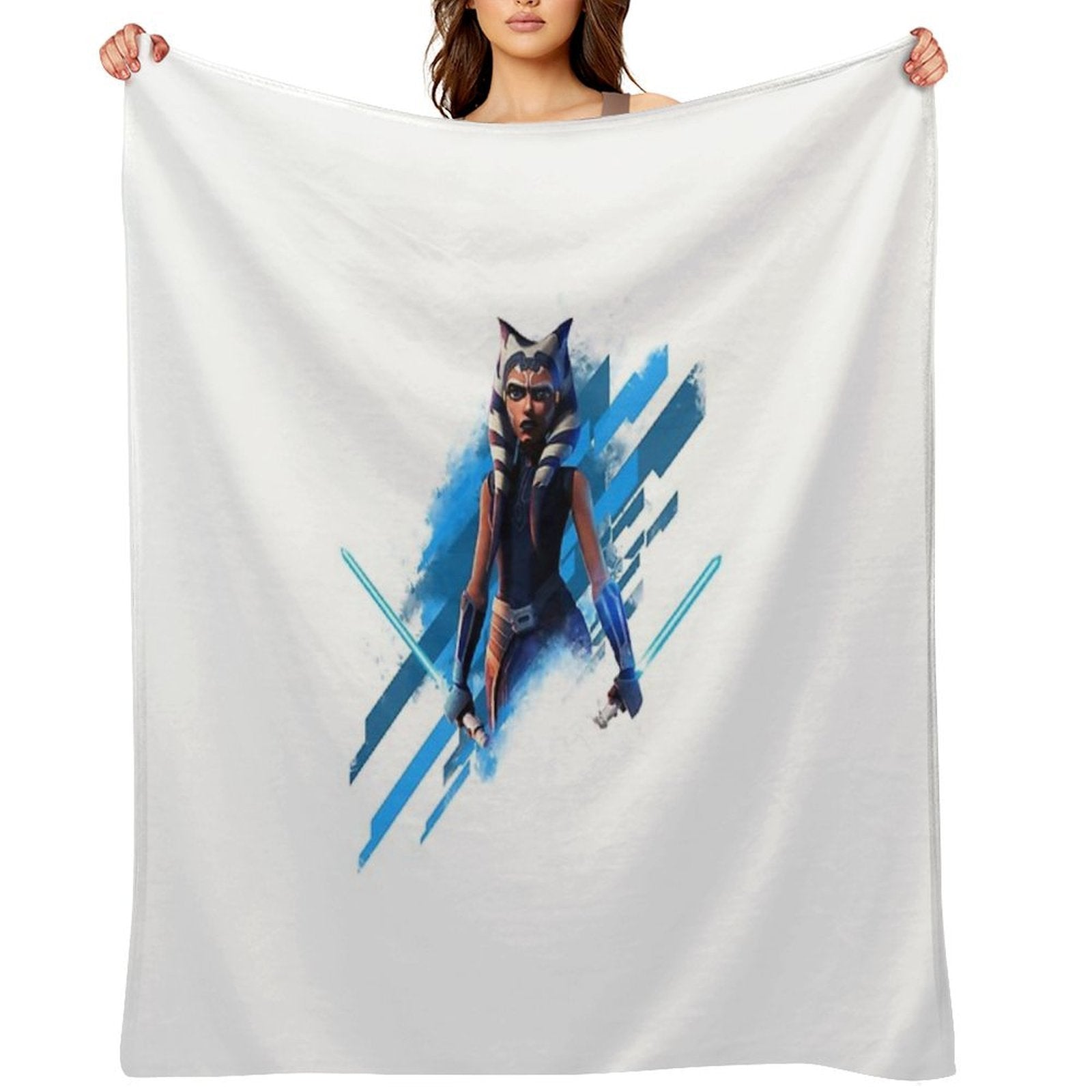 Ahsoka Tano Compact Throw Blanket