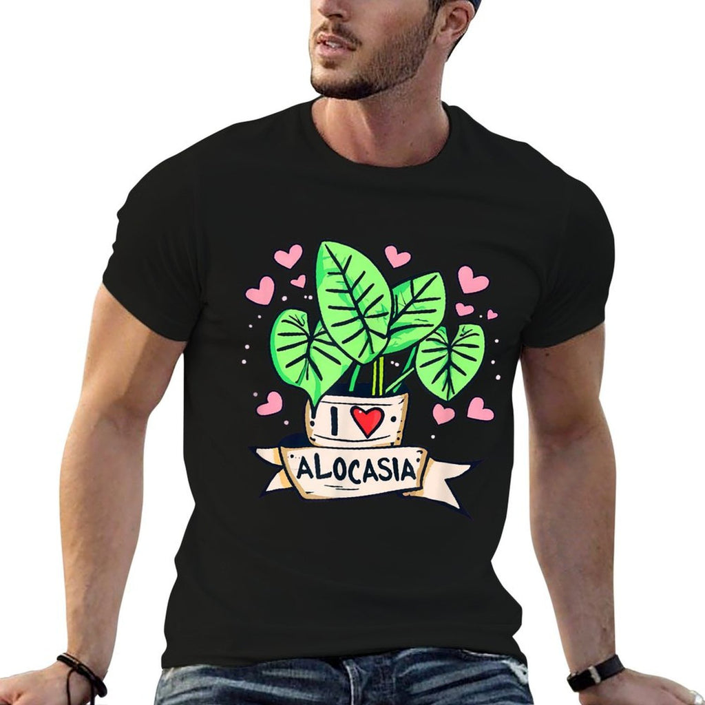 Alocasia Plant Love - Indoor Plant Alocasia Plant  Breathable T-Shirt