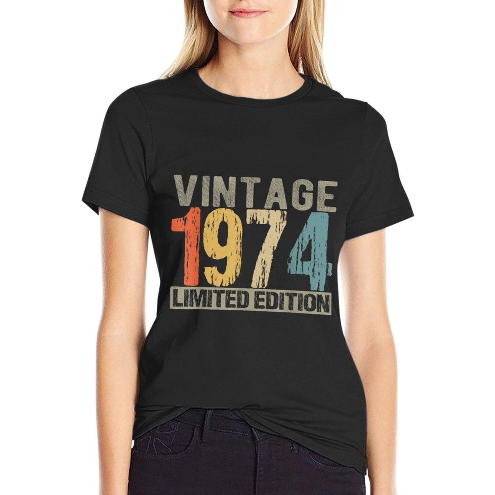 50 Year Olds Vintage 1974 50th Men Women 50th Birthday  Vintage-inspired T-Shirt