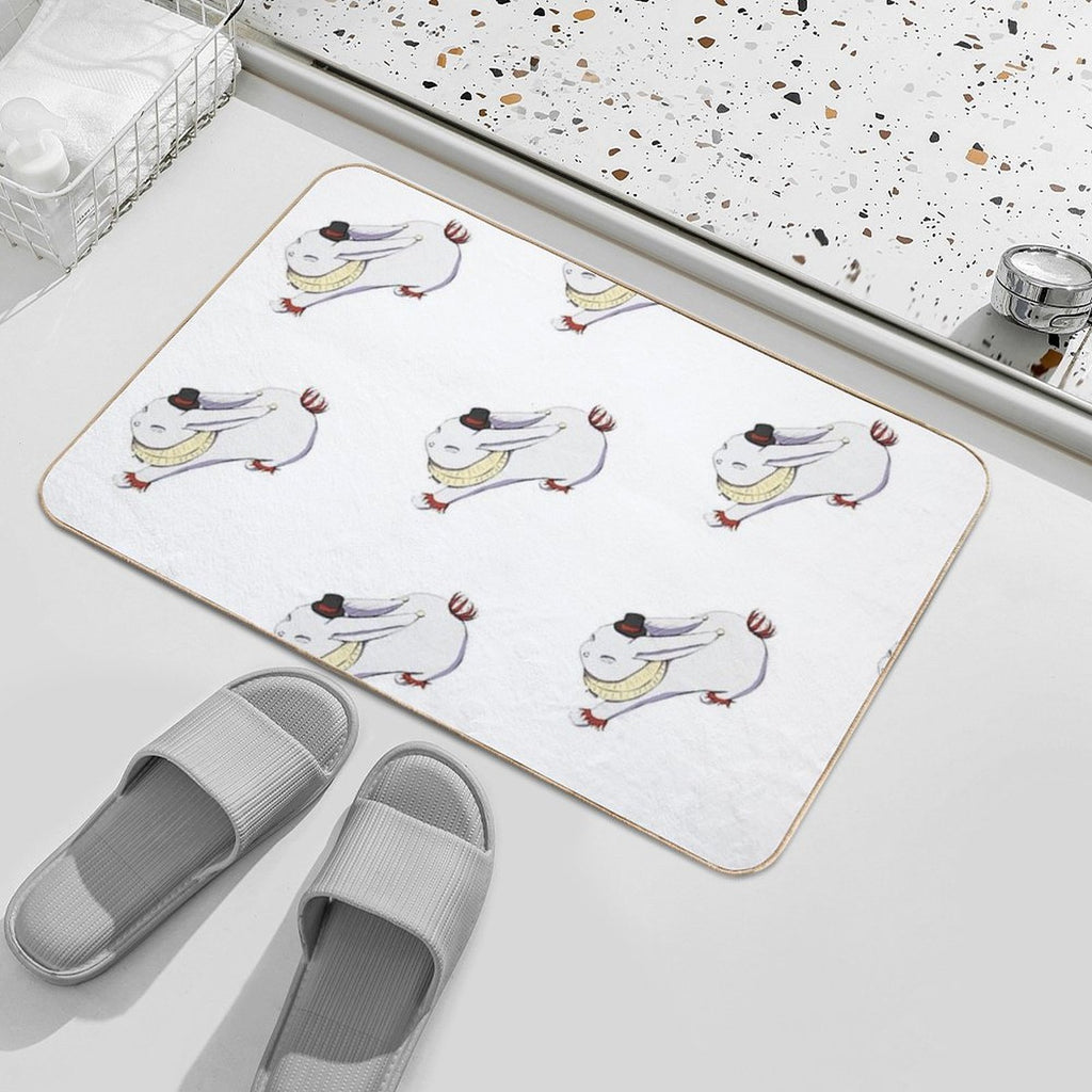 Jester Bunny  Anti-Trip Bath Mat