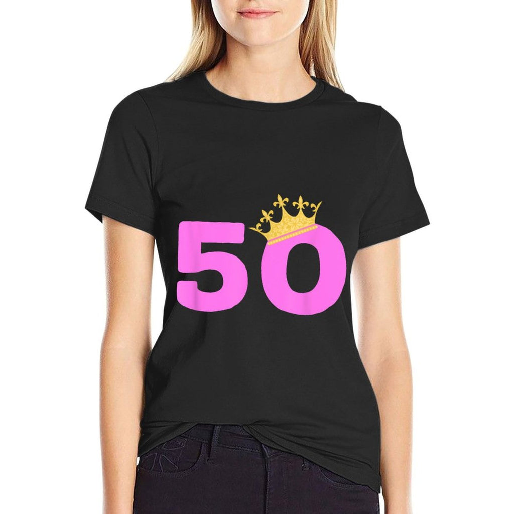 50th Birthday Queen  Relaxed-fit T-Shirt