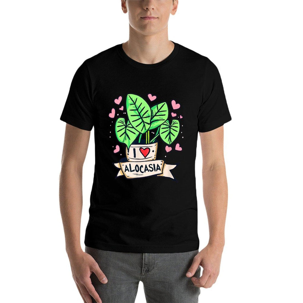 Alocasia Plant Love - Indoor Plant Alocasia Plant  Breathable T-Shirt