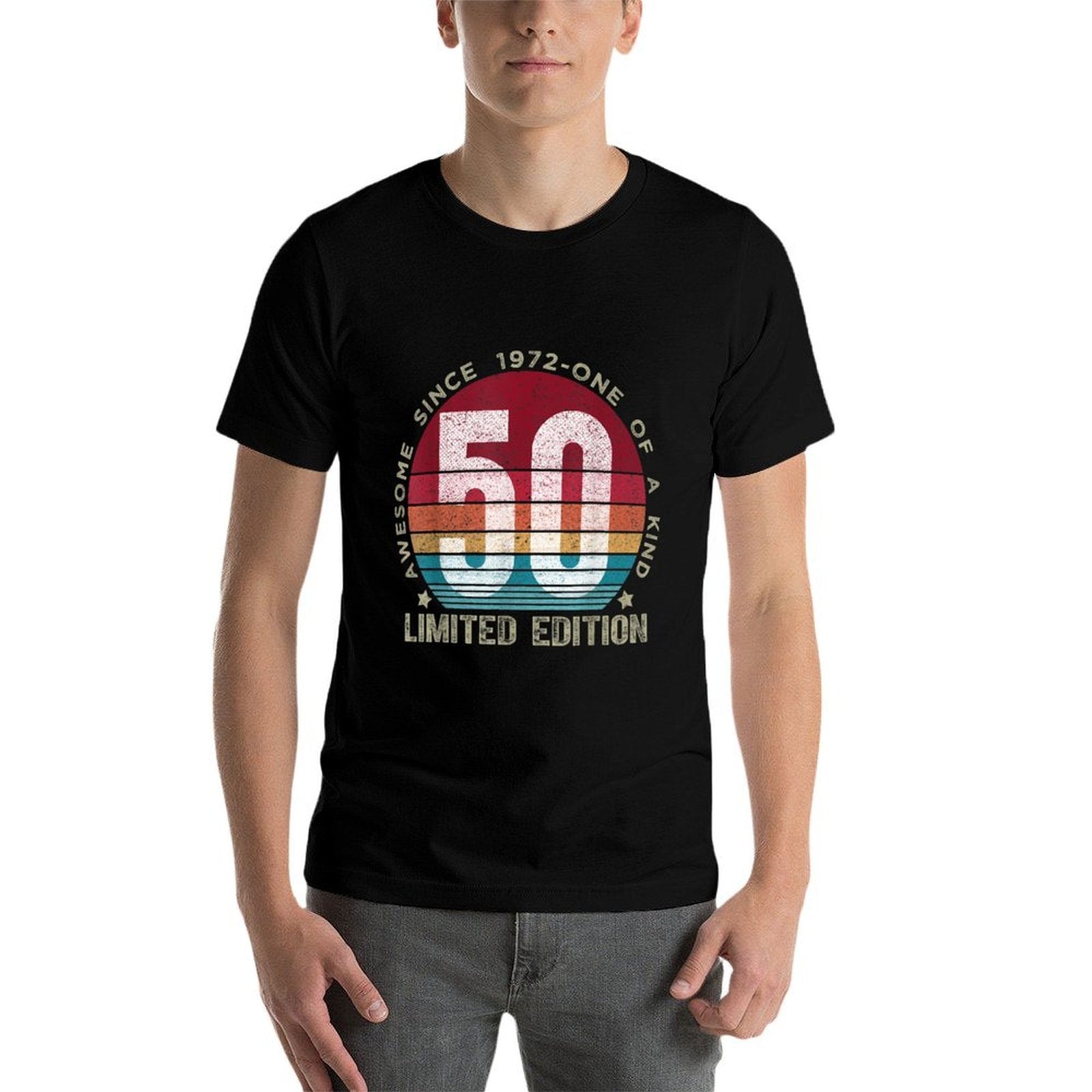 50 Year Old Vintage 1972 Retro Limited Edition 50th Birthday  Eco-friendly Material T-Shirt