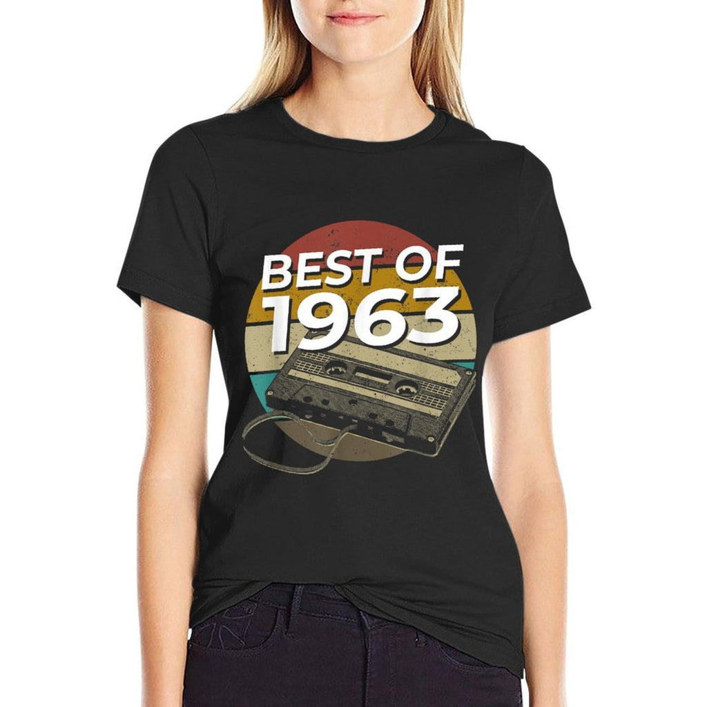 60 Years Old, Made In 1963, Vintage 60th Birthday  Tagless Design T-Shirt